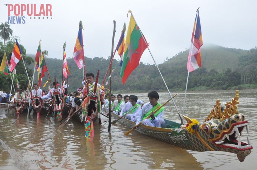 တနသၤာရီျမစ္အတြင္းက ေနာင္တနဂါးေလွပြဲေတာ္