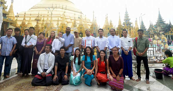 ေဂၚရင္ဂ်ီကြၽန္းမွာ သြားေရာက္႐ိုက္ကူးမယ့္ ‘ေလးပါးေက်ာ့ရွိန္ ဝရဇိန္ ‘ဇာတ္ကား
