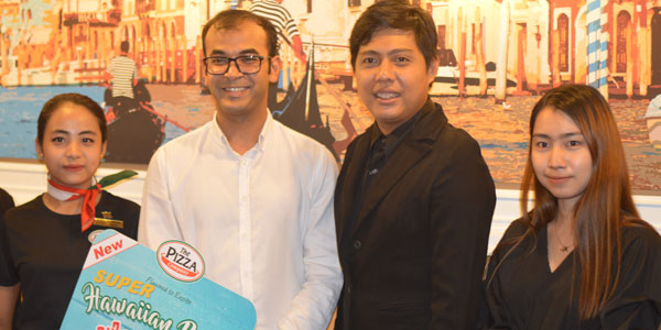 The Pizza Company မွ ပီဇာသစ္မ်ား မိတ္ဆက္