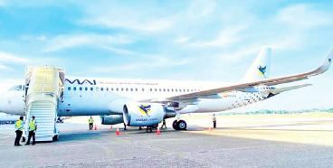 ဂျပန်၊ဖိလစ်ပိုင်အပါအဝင် နိုင်ငံတကာခရီးစဉ်များ ပျံသန်းပြေးဆွဲမည့် ပြင်သစ်နိုင်ငံ AirBus ကုမ္ပဏီမှ လေယာဉ် ရန်ကုန်လေဆိပ်သို့ ရောက်ရှိလာ