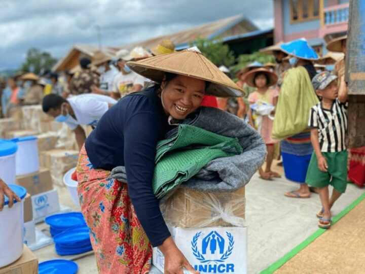 မြန်မာပြည်သူ ၆သန်းကျော်ကို လူသားချင်း စာနာမှု လုပ်ငန် းလုပ်သူတွေက ကူညီဖို့ စီစဉ်နေ