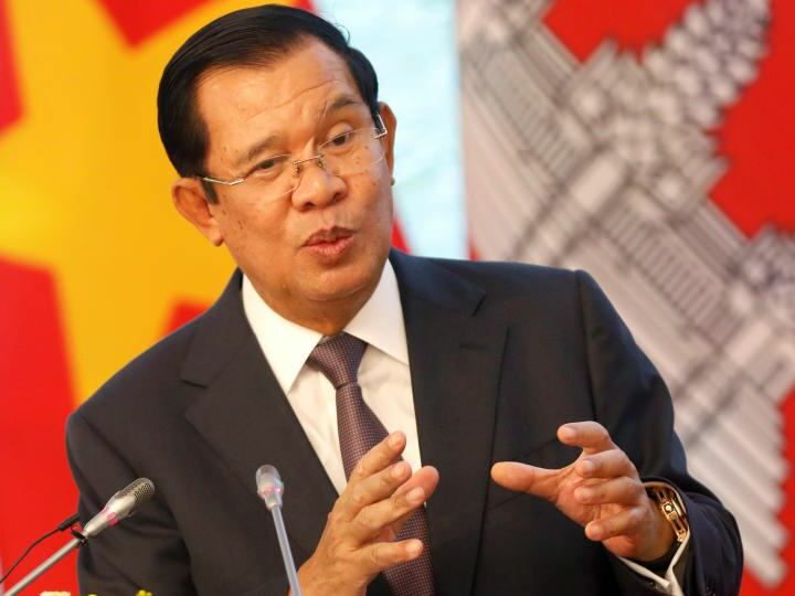 မြန်မာစစ်အစိုးရ အာဆီယံအစည်းအ​ဝေးများကိုတက်ရောက်ခွင့်ရှိဟု ကမ္ဘောဒီးယားဝန်ကြီးချုပ်ပြော