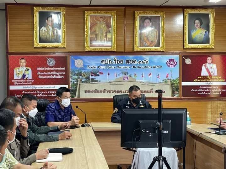 ထိုင်းရဲအရာရှိတစ်ဦးပိုင်ကားဖြင့် လိုက်ပါလာသည့် တရားမဝင်မြန်မာနိုင်ငံသား ၁၃ ဦးဖမ်းဆီးခံရ