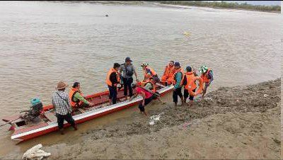 ပေါင်မြို့နယ်၌ ငါးဖမ်းနေစဥ် ရေစီးနှင့်အတူမျောပါပျောက်ဆုံးသွားသူ ၅ ဦးအားရှာဖွေမှုများပြု လုပ်လျက်ရှိ