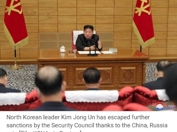 မြောက်ကိုရီးယားအား ပိတ်ဆို့အရေးယူမည့်အပေါ် တရုတ်နှင့် ရုရှား ဗီတိုအာဏာသုံးကာ ဆန့်ကျင်