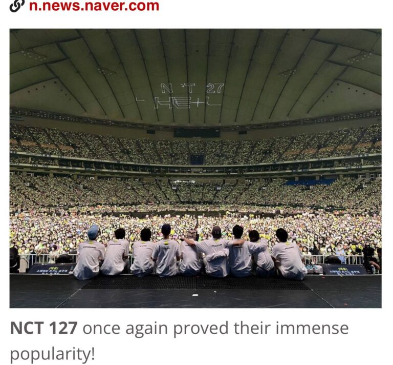 ကိုးရီးယားအဖွဲ့ NCT 127သည် စင်္ကာပူတွင် ဖျော်ဖြေမည်