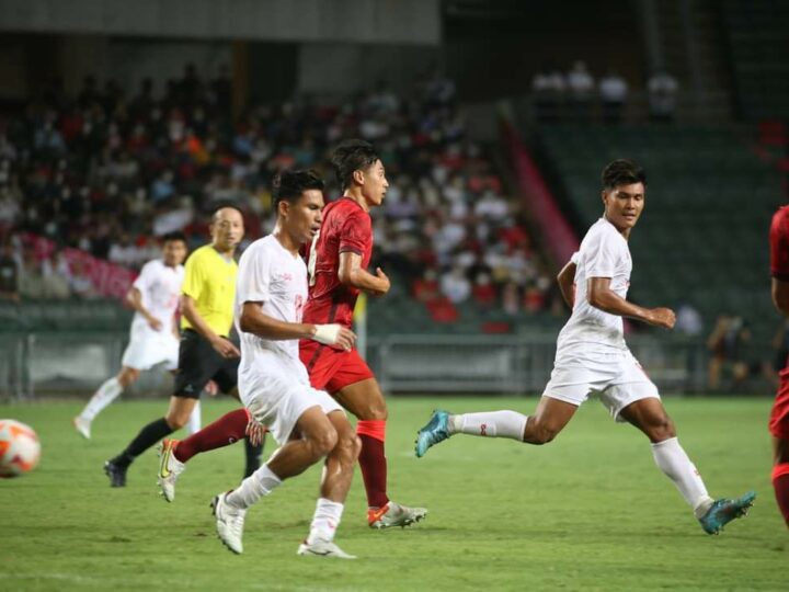 ဟောင်ကောင်အသင်းကို အကောင်းဆုံး ပြန်လည် ယှဉ်ပြိုင်ကစားလာနိုင်သည့် မြန်မာဘောလုံးအသင်း