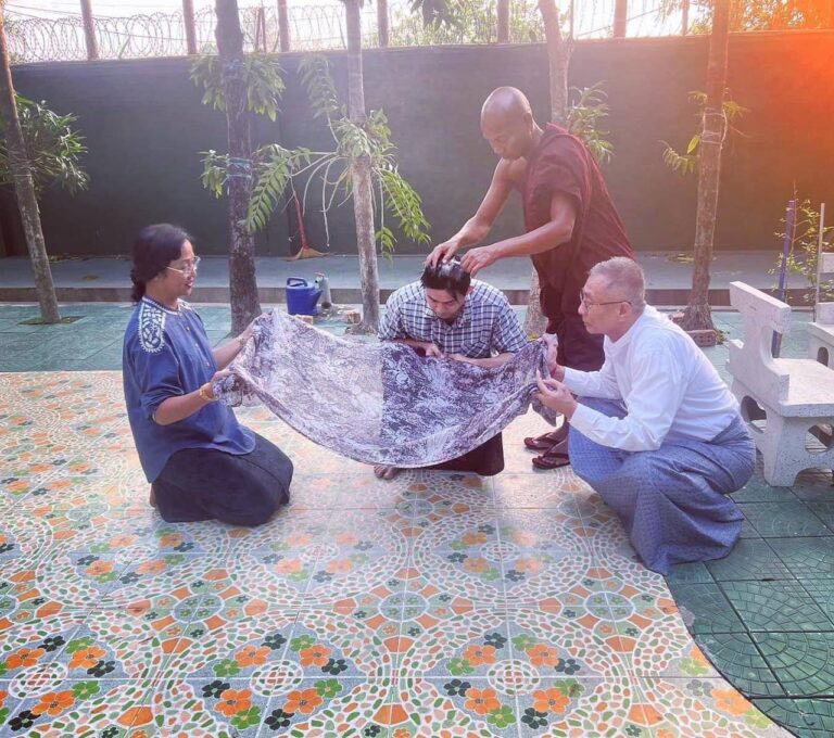 သာသနာ့ဘောင်ကို ဝင်ရောက်သွားပြီဖြစ်တဲ့ မိုးယံဇွန်