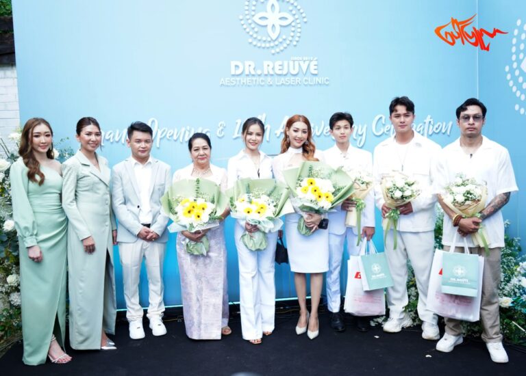 DR.REJUVE Aesthetic & Laser Clinic ၁၀ နှစ်ပြည့် ဆိုင်ဖွင့်ပွဲ အခမ်းအနား ကို စက်တင်ဘာလ၁၆ရက် နေ့လည် ၃နာရီကမ္ဘောဇလမ်း၊ဗဟန်း ရှိ ဆိုင်မှာ ကျင်းပခဲ့ပါတယ်။