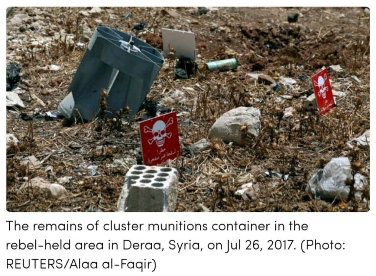 ယူကရိန်းသို့ cluster ဗုံးများမပေးရန် အမေရိကအား ကုလကျွမ်းကျင်သူများတိုက်တွန်း