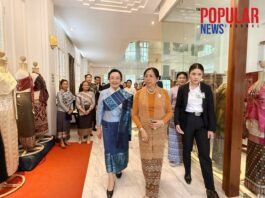ရှေးဟောင်းအနုပညာကို ခေတ်သစ်စီးပွားရေးအဖြစ် အသက်သွင်းထားသည့် လာအိုတို့၏ ပြယုဂ် “ပိုးထည်ဗိမာန်” သို့ သမ္မတကတော် ဒေါ်ကြူကြူလှ သွားရောက်လေ့လာကြည့်ရှု